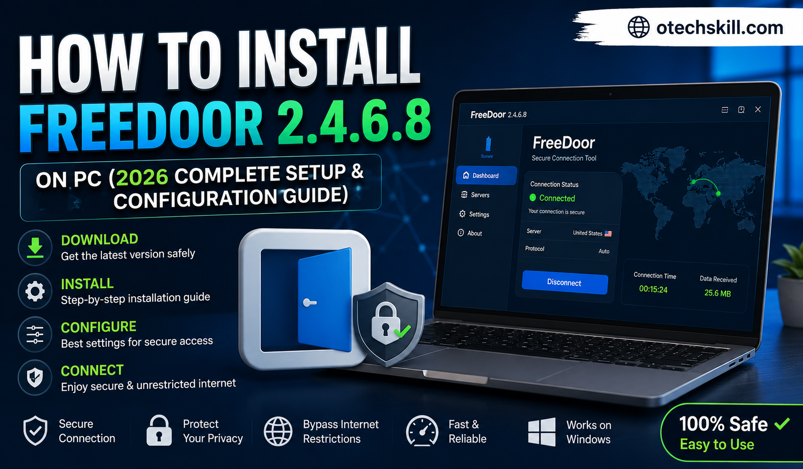 How to Install FreeDoor2.4.6.8